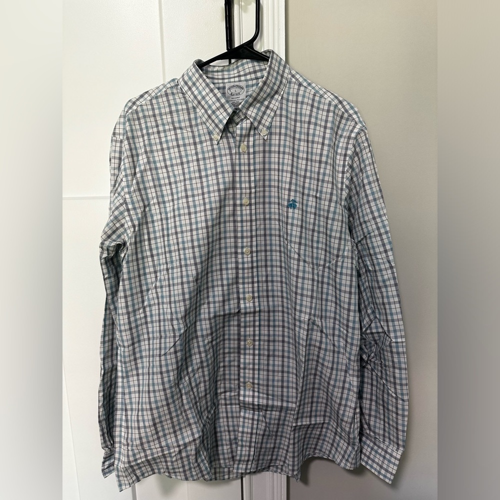 Brooks Brothers Oxford shirt, size L